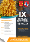 IX Bialski Festiwal Sękaczy, 17 września 2023 r. w godz. 1230-1800 - Janów Podlaski